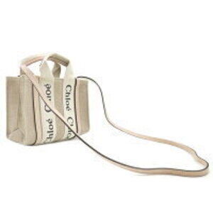 Chloe Woody Tote Handbag Bag Pink Shoulder